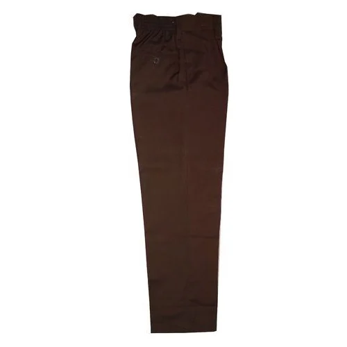 Deep Brown School Trousers
