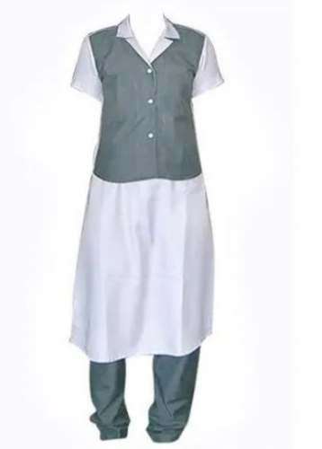 White-Grey kurta