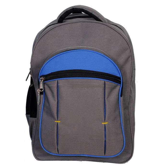 Grey-Blue school bag