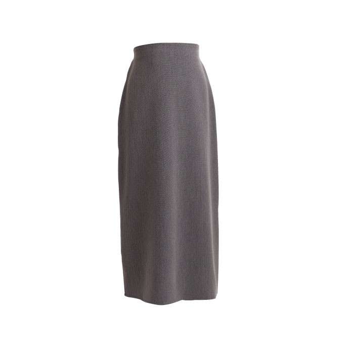 Grey full length skirt